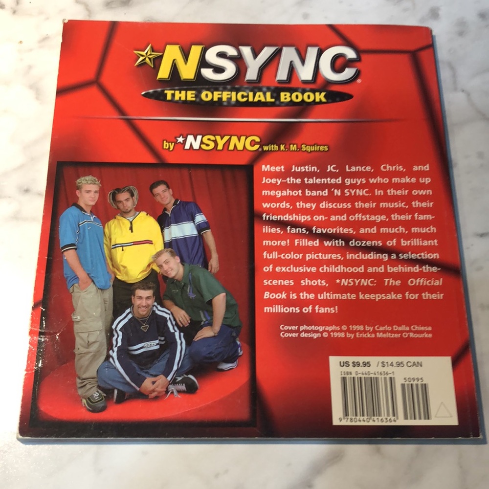 N’Sync ‘The Official Book’ by N’Sync & K.M. Squires - Picture 2 of 10